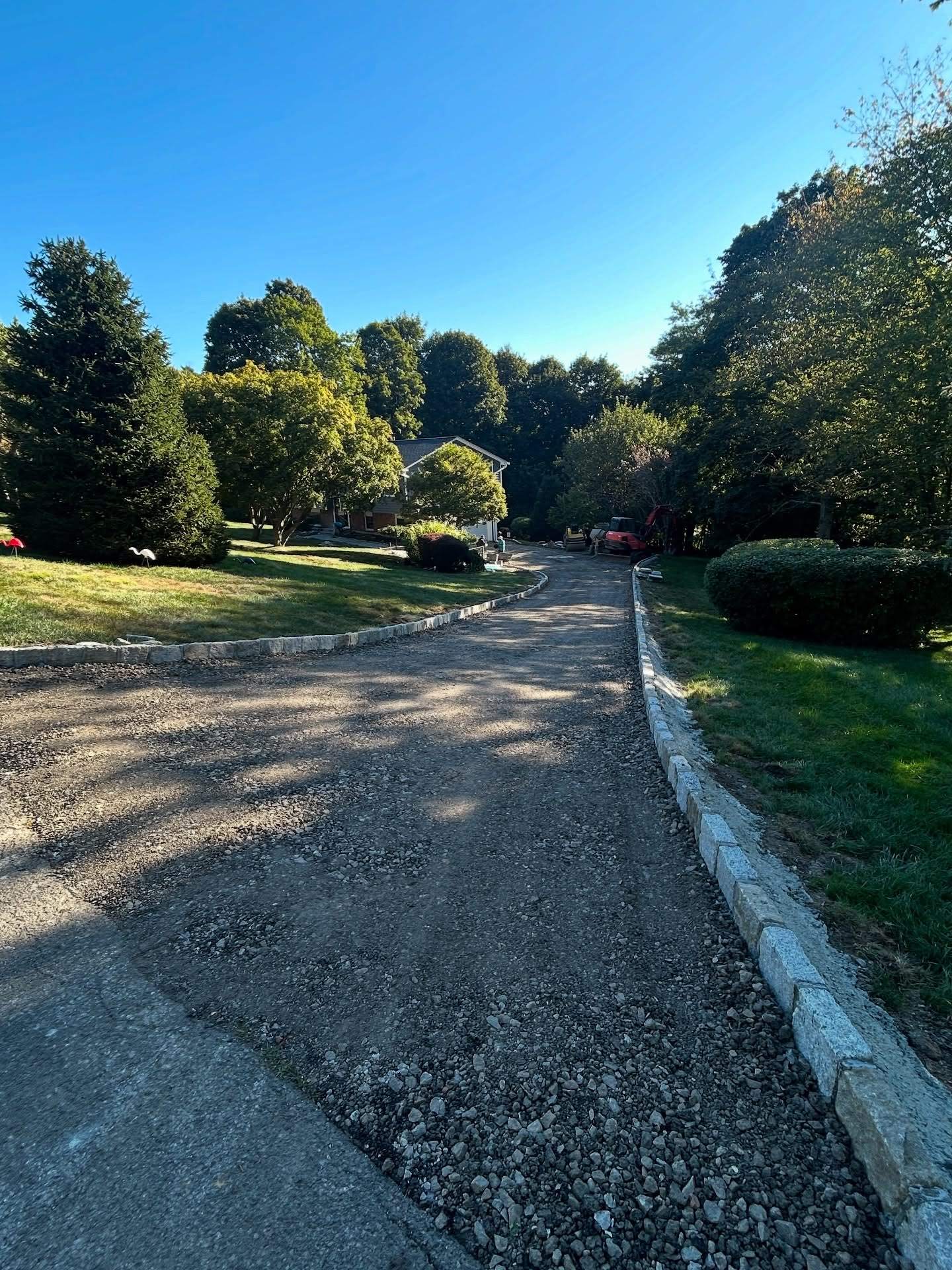 Asphalt Replacement & Front Entry Stone Walkway